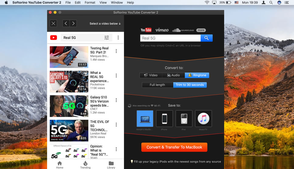 is there a youtube app for mac